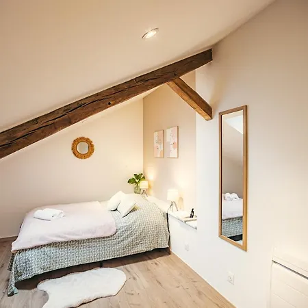 Coeur De Reve - 5Min Hypercentre - Stationnement Gratuit Public Appartement Troyes Buitenkant foto